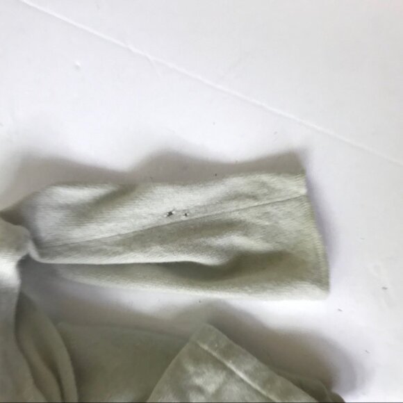 Banana Republic Vintage Cashmere Velvet Trim Cardigan Sweater Buttons Soft Top M - Picture 8 of 14